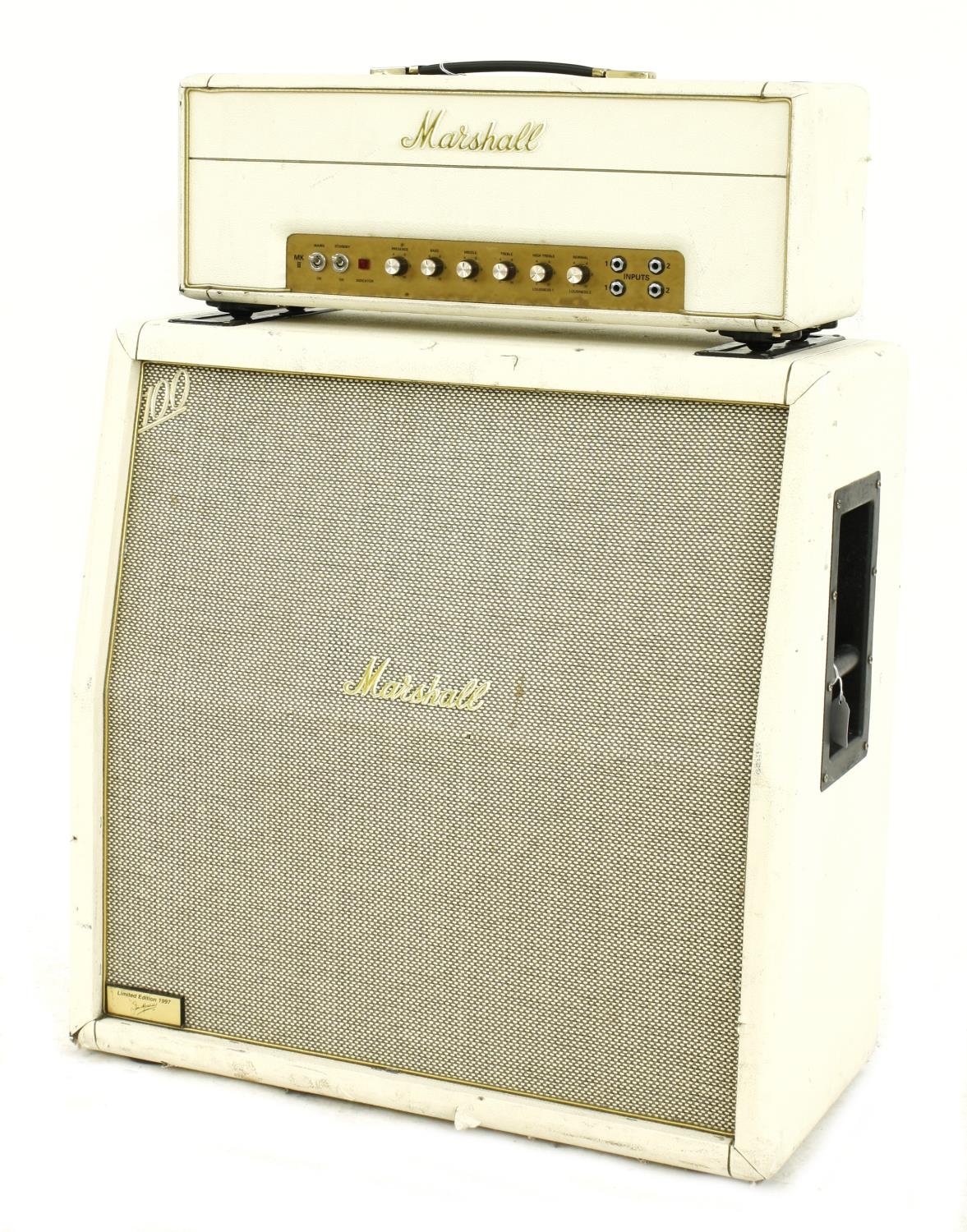 The Alarm - Studio and stage used 1997 Marshall 35th Anniversary Limited Edition JMP Mk II guitar