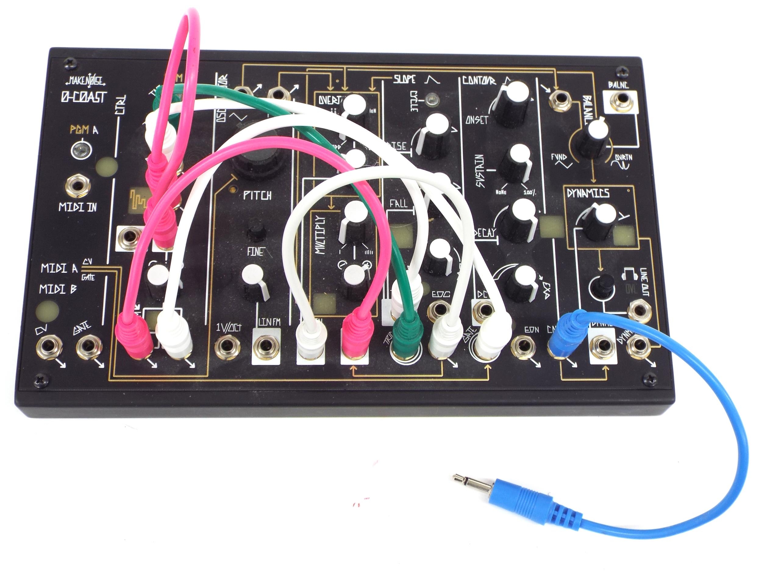 Make Noise O-Coast analogue semi-modular desktop synthesizer