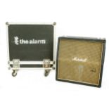 The Alarm - Stage Used 1970s Marshall 4 x 12 guitar amplifier speaker cabinet, enclosing one Rola