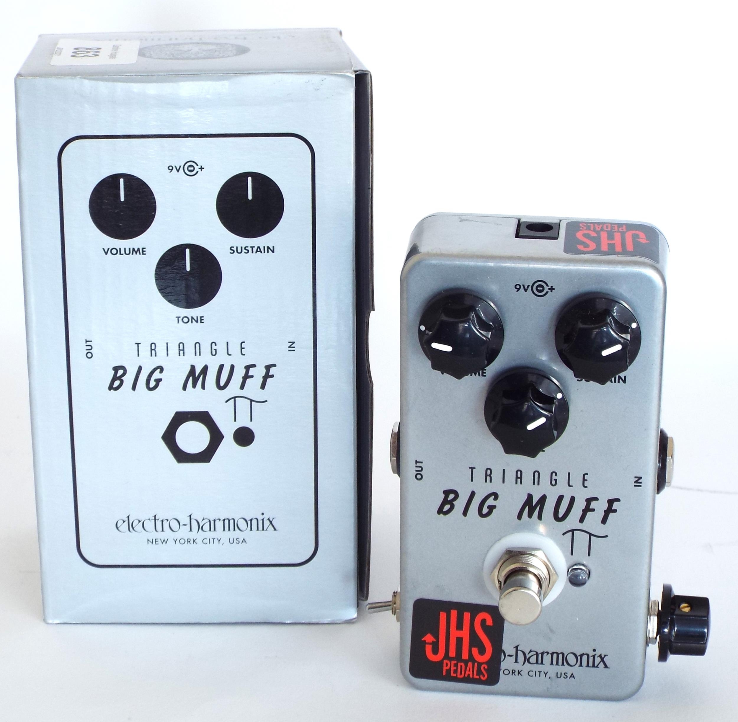 New and Boxed - JHS Pedals Illuminati Modified Electro Harmonix Triangle Big Muff guitar pedal