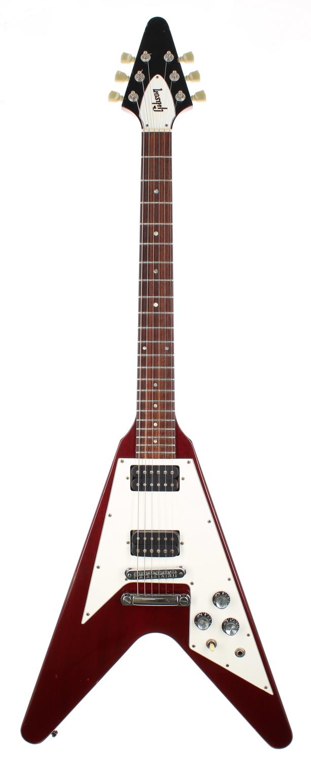 Steve Crowther - 1991 Gibson Flying V electric guitar, made in USA, ser. no. 90561703; Finish: