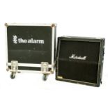 The Alarm - Stage used Marshall JCM 800 1960A Lead 4 x 12 angled guitar amplifier speaker cabinet,