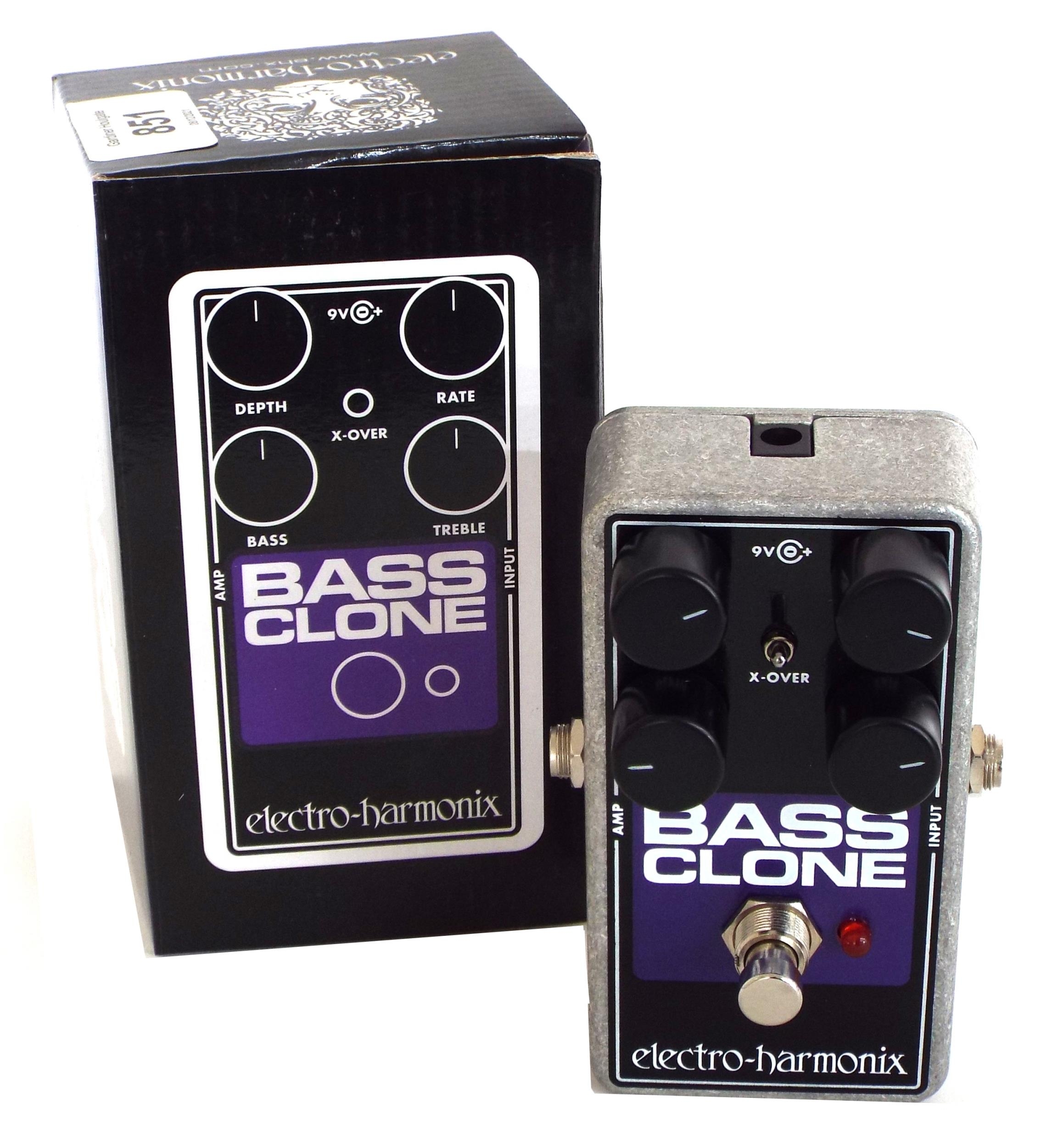 New and Boxed - Electro Harmonix Bass Clone guitar pedal