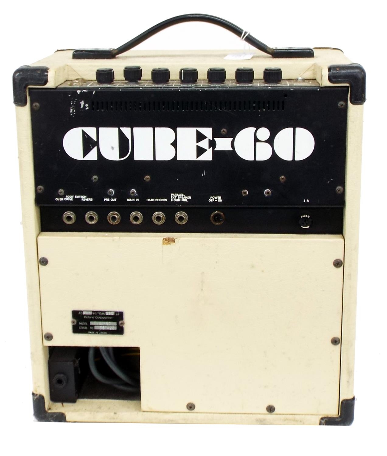 Roland Cube-60 guitar amplifier, made in Japan, ser. no. 081422 - Image 2 of 2