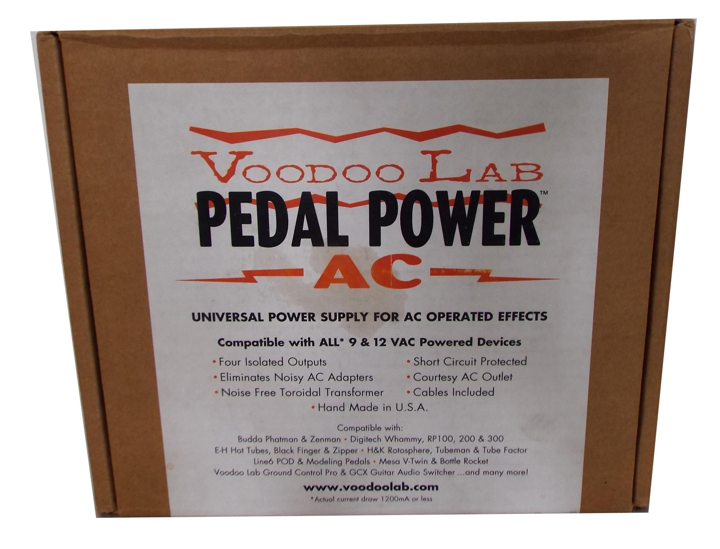 Voodoo Lab Pedal AC guitar pedal power supply