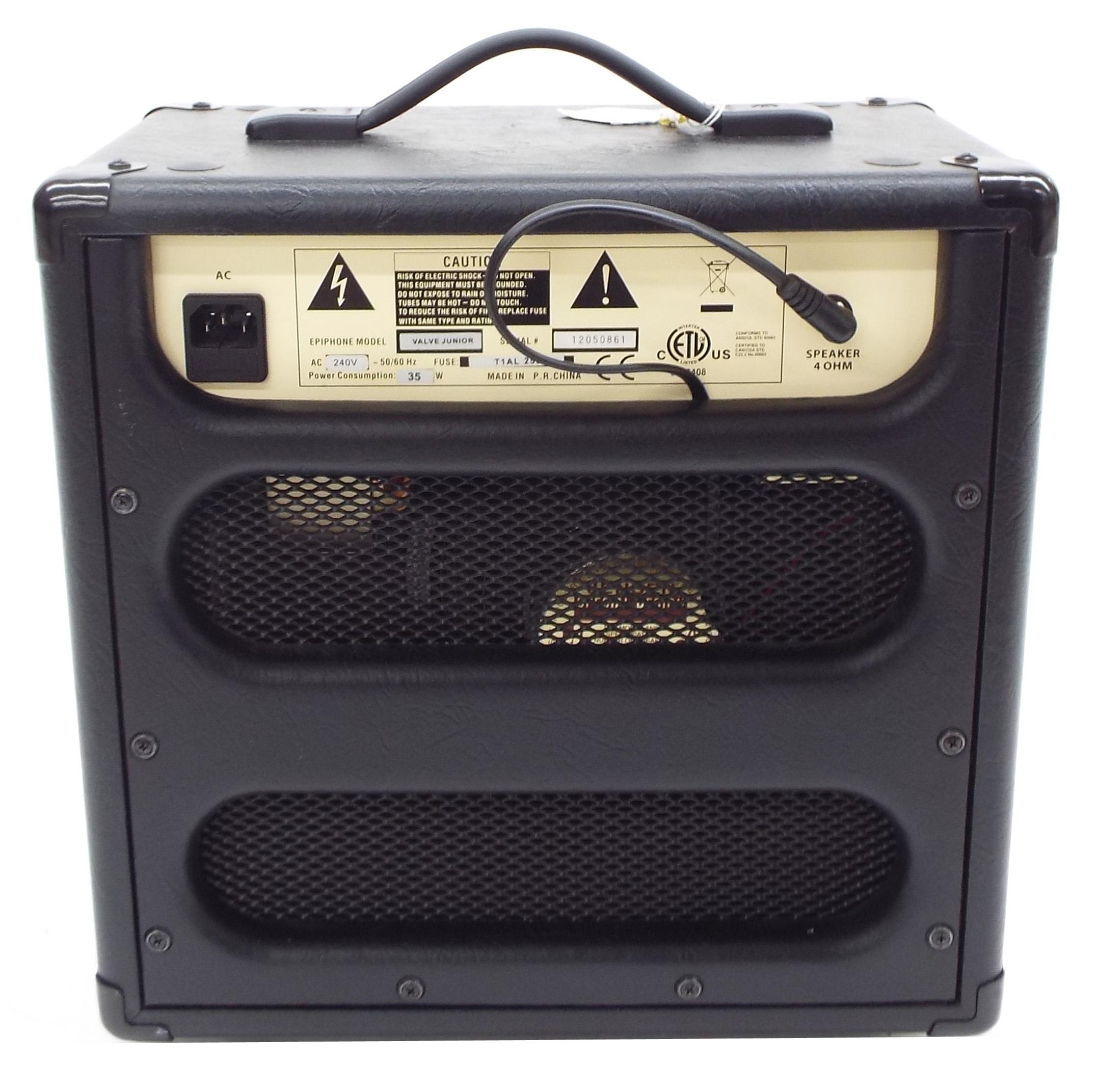 Epiphone Valve Junior guitar amplifier with V-Mod kit *The V-Mod kit includes a gain switch, - Image 2 of 2