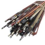 Large number of various bows, approximately 45 *Please check CITES regulations regarding export of