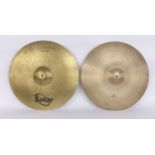 Solar by Sabian 20"/51cm ride cymbal made in Canada; also another Sabian medium ride cymbal, 20"