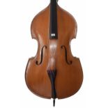 Contemporary three-quarter size double bass