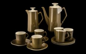 Beswick Part Coffee Set comprising 9.5"