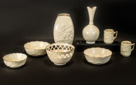 Collection of Lenox Cream Porcelain trimmed with 24k gold