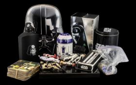 Collection of Star Wars Items, comprisin