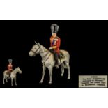 Beswick - Hand Painted Royal Figure Seated on Horse ' H.R.