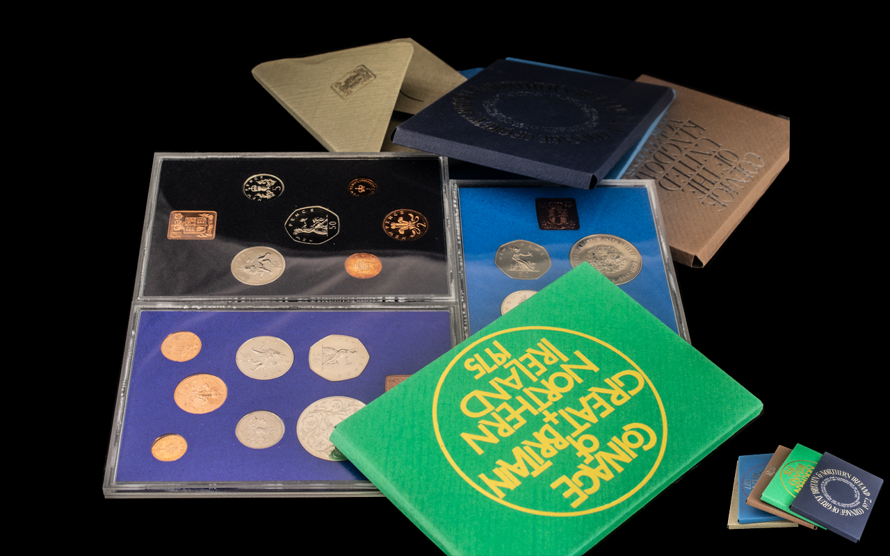 Collection of Coinage of Britain Packs.