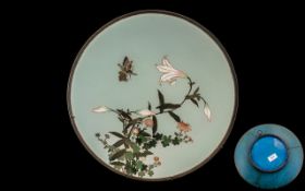 Fine Quality Japanese Antique Enamel Charger,