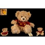 Steiff - 2007 Cosy Year Bear 662522. Complete with Steiff, Tags and Labels. 12 Inches - 25 cms High.