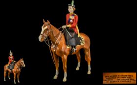 Beswick Hand Painted Royal Figure Seated on Horse ' H.