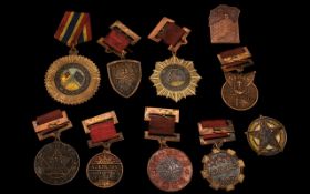 Collection of Chinese Medals, ten in total, various dates 1947, 1938, 1945, 1936.