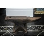 Antique Blacksmith Victorian Anvil, Good