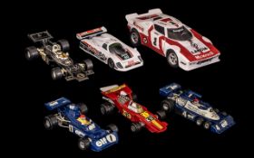 A Good Collection of Corgi Model Racing Cars From the 1970's ( 6 ) In Total.