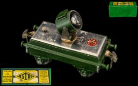 Astra - High Quality Diecast Model O Gauge Search Light Railway Truck with Battery Operated Search
