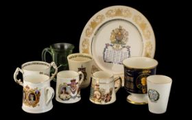 Collection of Royal Memorabilia, including Foley, Coalport, Royal Doulton and Aynsley.