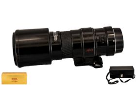 Sigma High Quality Precision AF 400mm F5.6-APO Telephoto Prime Lens ( Black Metal ) For Canon AF.