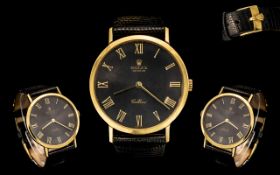 18ct Gold Gents Rolex Cellini Wristwatch No:L608598 Ref 4112, Roman Numerals,