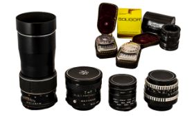 Excellent Collection of Photographic Accessories / Lens etc. 1/ Mirage Auto Reflex 1.