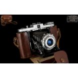 Zeiss Ikon - Nettar Velio Folding Compact Camera with Anastigmat Lens,