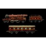 Hornby Series NO 30 Royal Scot Tinplate Clockwork Gauge O Locomotive + Hornby Series Gauge O No 2