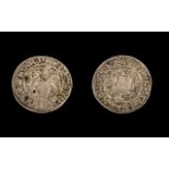 Bohemia Silver Hammered Coin of Charles IV ( 1346 - 1378 ) Prague Groschem.