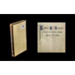 Reverend John Wesley MA Ivory Clad Book. A Collection of Hymns for the use of the people called