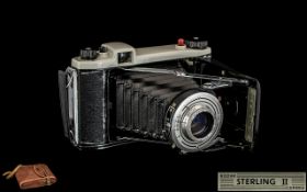 Kodak - Sterling II 120 Folding Camera - Date 1955.