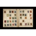 Stamp Interest world collection including Commonwealth in 1 very "old Lincoln album" + small stock