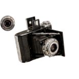 Zeiss Ikonta 521 Folding Camera 6x45 Novar - Anastigmat 75mm Lens. .