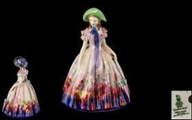 Royal Doulton Early Hand Painted Figurine ' Easter Day ' Multi-Coloured HN2039. Designer L.