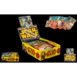 Star Wars - 2nd Edition 1970's Shop Display Boxed Set of Movie Photo Bubble Gum Trade Cards,