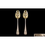 George III - Superb Pair of Sterling Sil