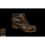 Vintage Model of a Boot. Leather Shoe La