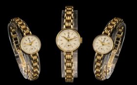 Rolex Tudor - Attractive Ladies 9ct Gold Mechanical Wind Wrist Watch,