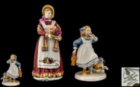 Royal Doulton Hand Painted Porcelain Figure ' Home time ' HN3685. Designer N. Pedley.