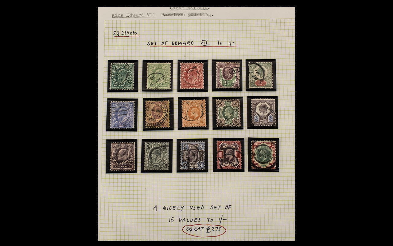 Stamps Extensive Commonwealth collection + GB from Queen Vic to 1960 NZ set of 21 to the £,