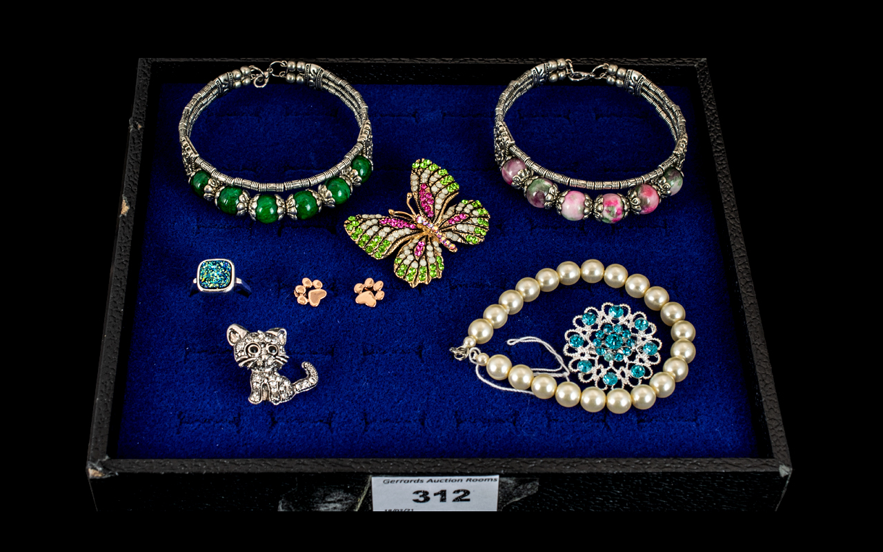 Good Collection of Costume Jewellery. - Image 2 of 2