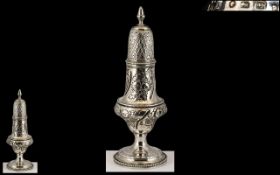 Victorian Period - Stylish and Very Pleasing Sterling Silver Sugar Sifter of Small Proportions and