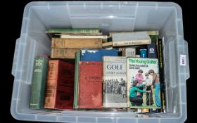Misc Collection of Golf Related Books, Just to Mention a Few - Golf Techniques, How to Play Golf,