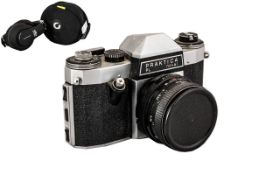 Praktica PL Nova 35mm Film Camera with Pentacon Auto 1.8/50mm Multi Coating Lens, Introduced In 1967