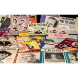 Sheet Music - A Nice Collection of ( 95 ) Complete Sheets - Mainly 1950's - 1960's Originals - Top