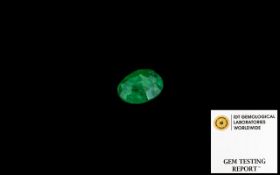 4.38ct IDT Certified Beryl Gemstone. Please see images.