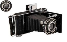 Ensign 320 Selfix 820 1950's Folding Camera, Made In Great Britian. F45, Vario - Ensign No 142194